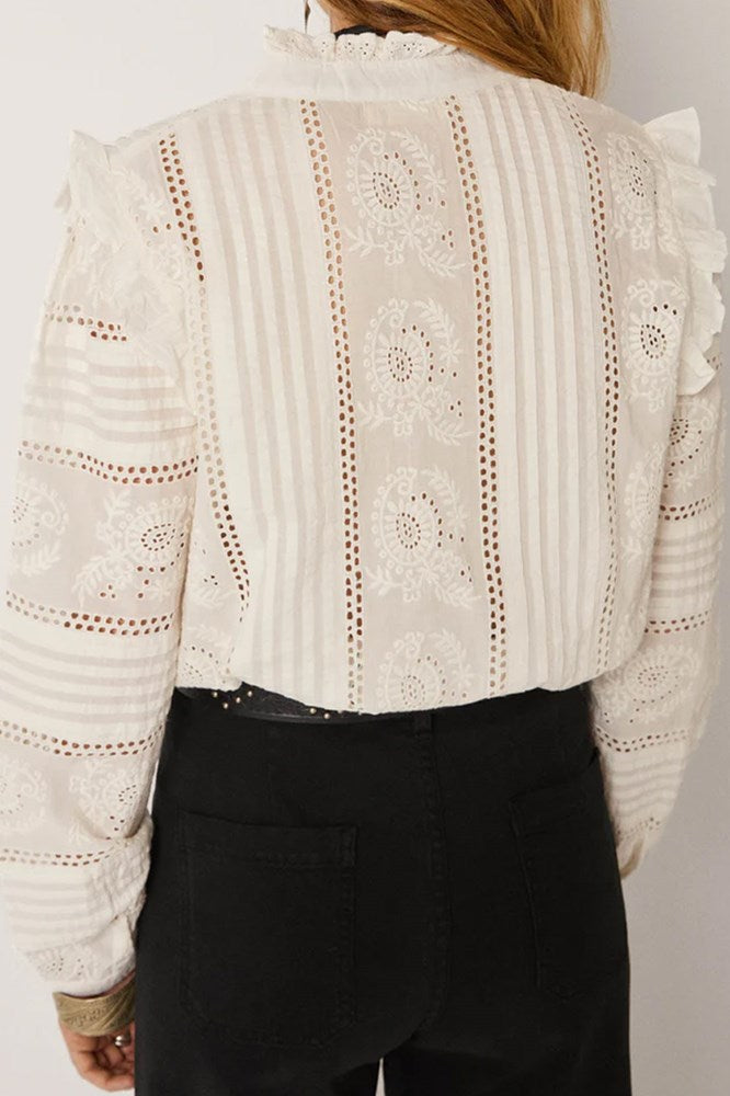 Delphine Blouse - Hamlet Marfil - Maison Hotel