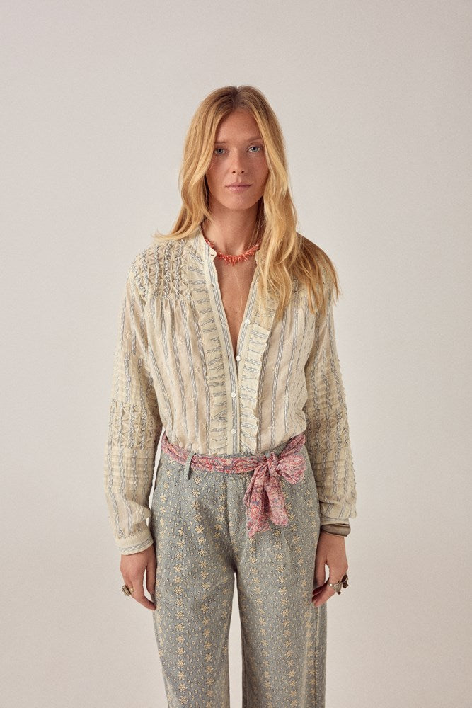 Elta Blouse - Cloud Thread - Maison Hotel