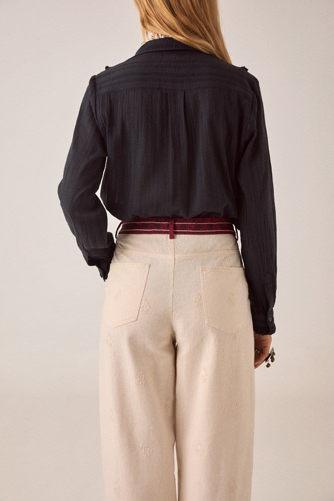 Javiera Shirt - Onyx - Maison Hotel