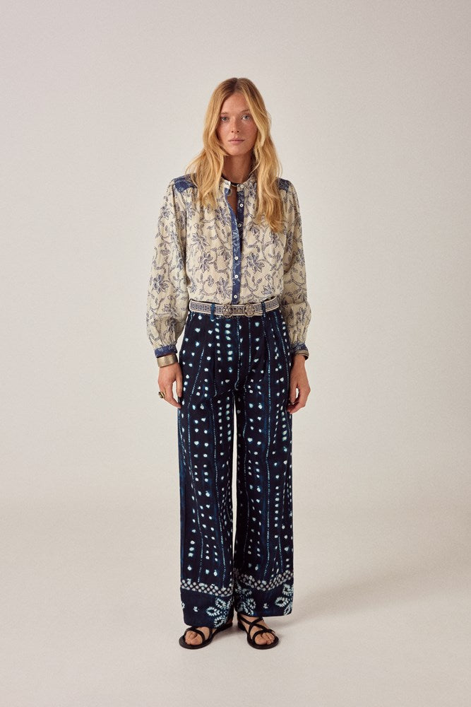 Mizu Pants - Ocean Ink - Maison Hotel