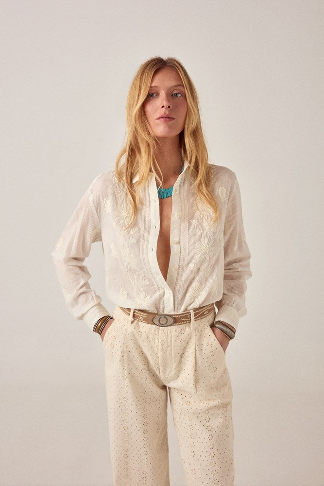 Ringo Shirt - Off White - Maison Hotel