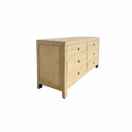 Malani Elm Rustic Timber Chest of Drawers