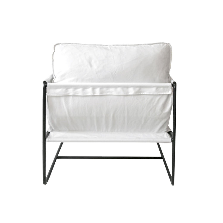 Manhattan White Occasional Chair