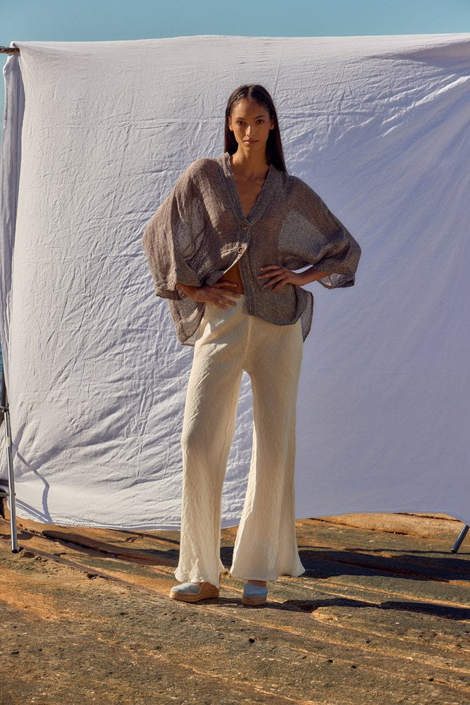 Estilo Emporio-Mantle Jacket - Rete Chocolate-Jacket-st-barts-brisbane-goldcoast-cabarita-southport