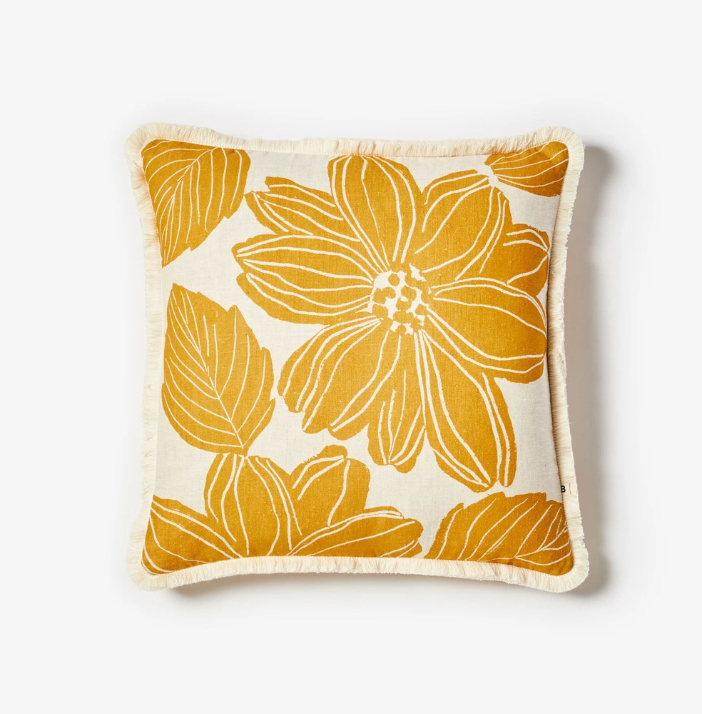 Margot Cushion - Mustard