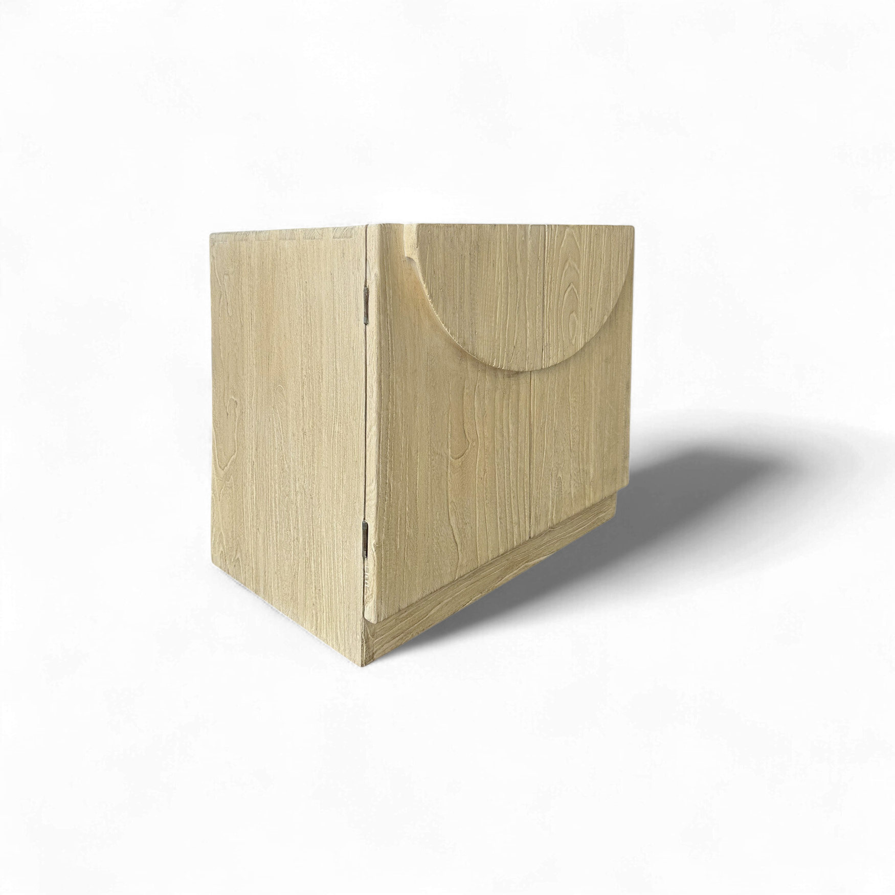 Marlo Natural Elm Bedside Table