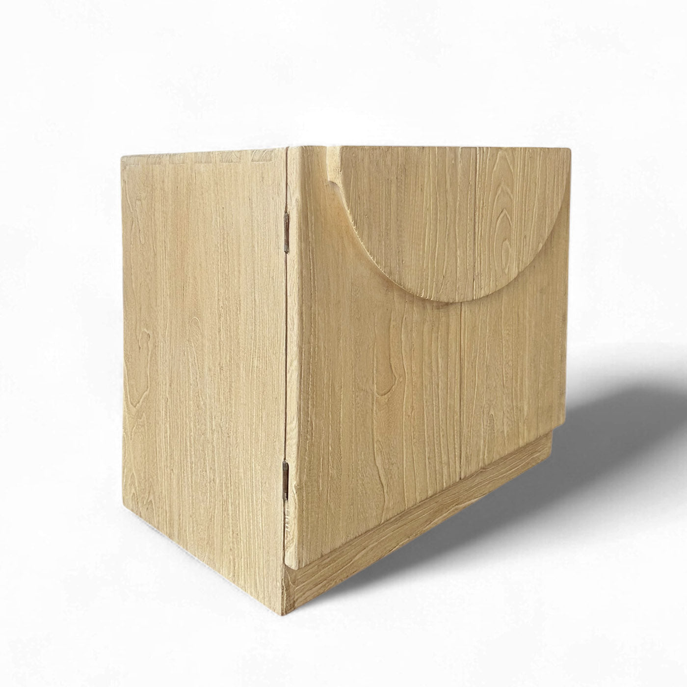 Marlo Natural Elm Bedside Table