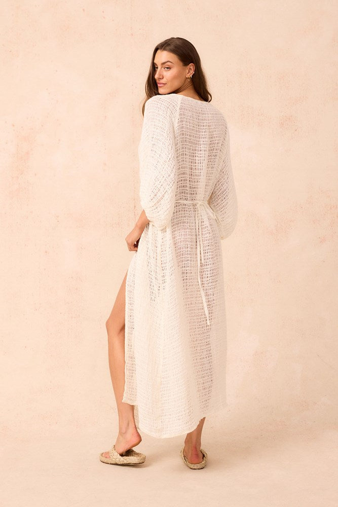 Maxi Ainu Dress - Cestino Panna