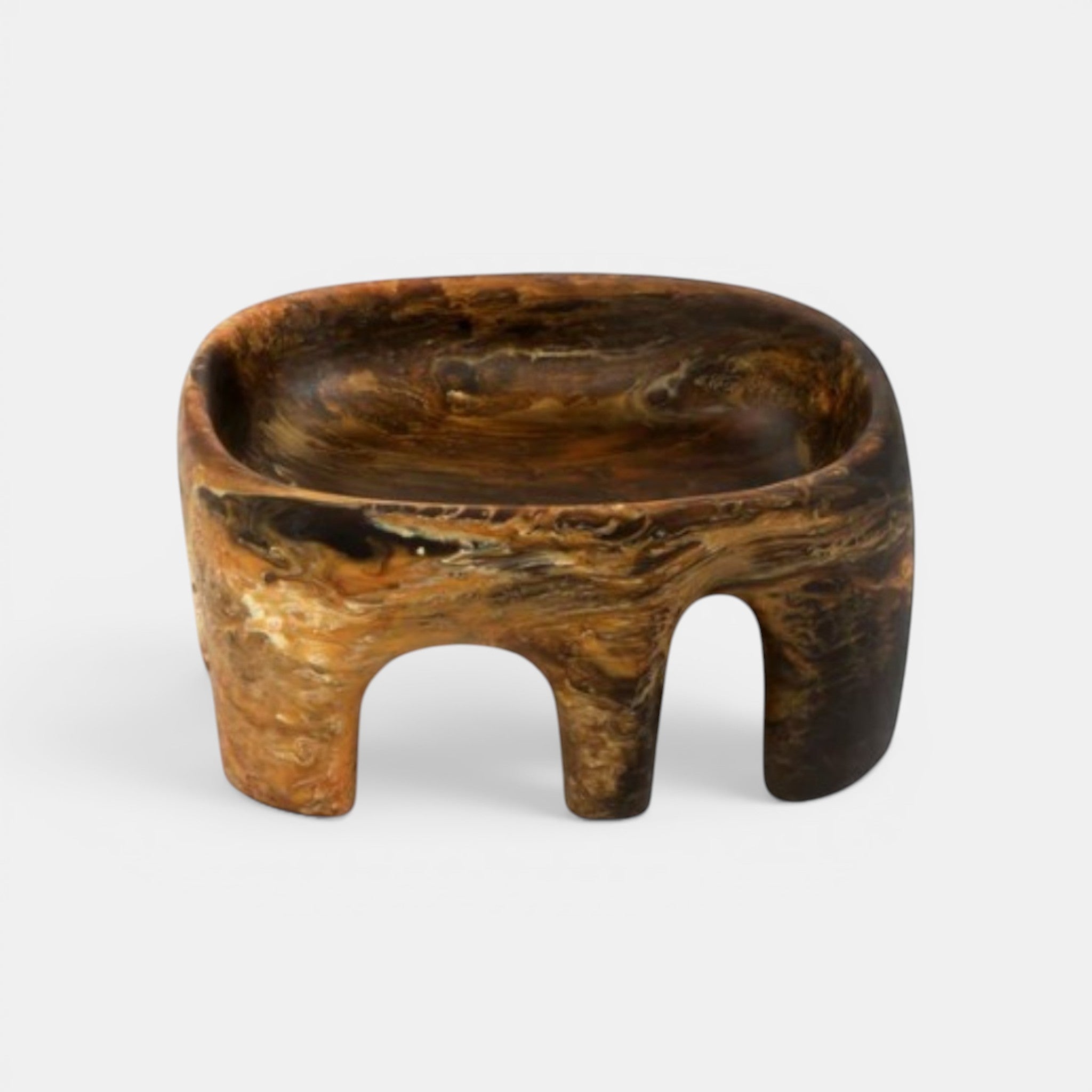 Medium Branch Bowl - Dark Horn