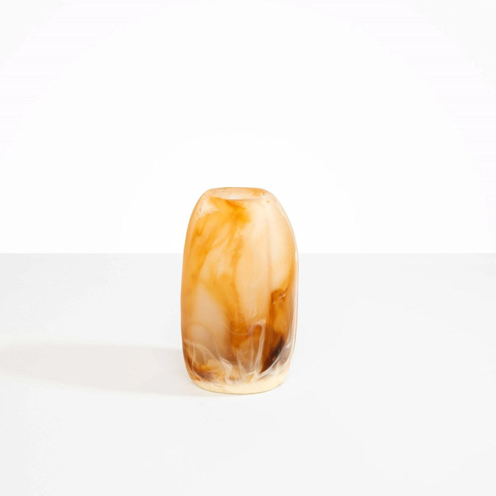 Medium Pebble Vase - Light Horn