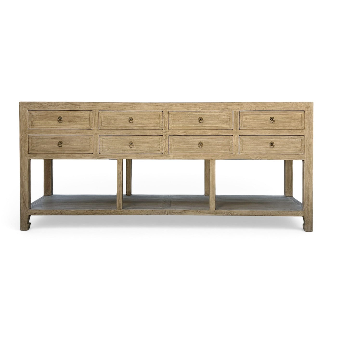 Merrick 9 Drawer Elm Cabinet