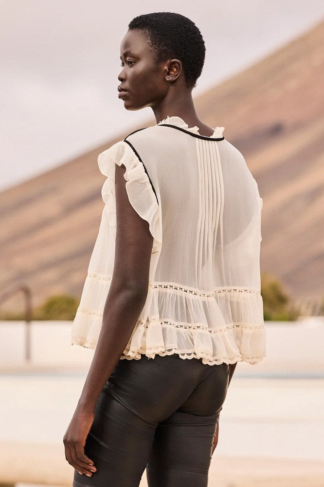 Bolly Top - Ecru - Mes Demoiselles