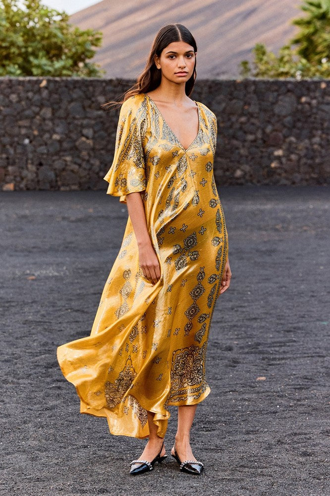 Gita Dress - Yellow - Mes Demoiselles