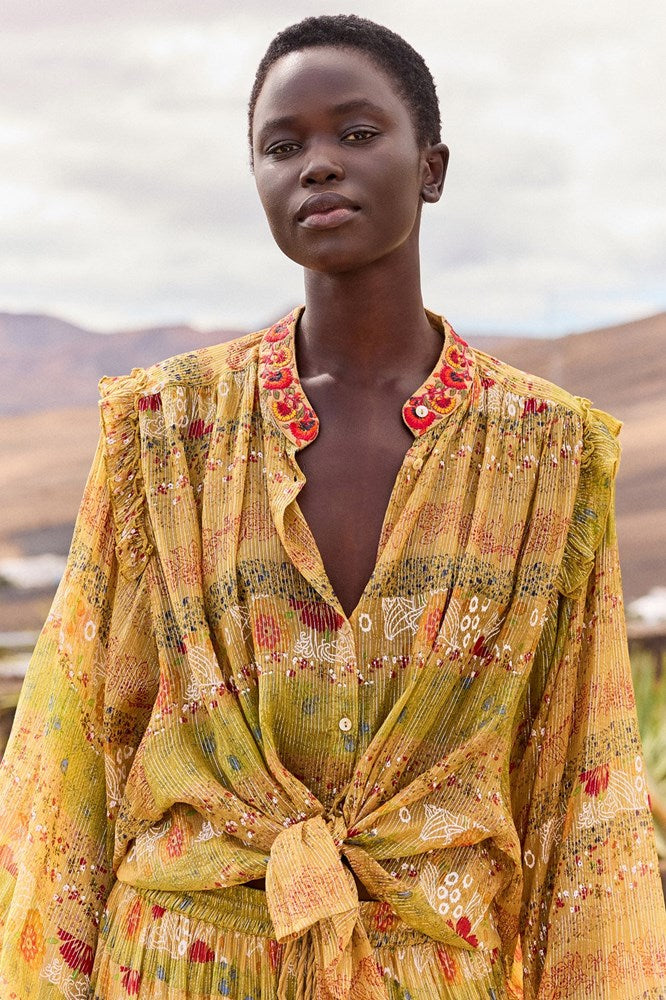 Kumin Blouse - Multi - Mes Demoiselles