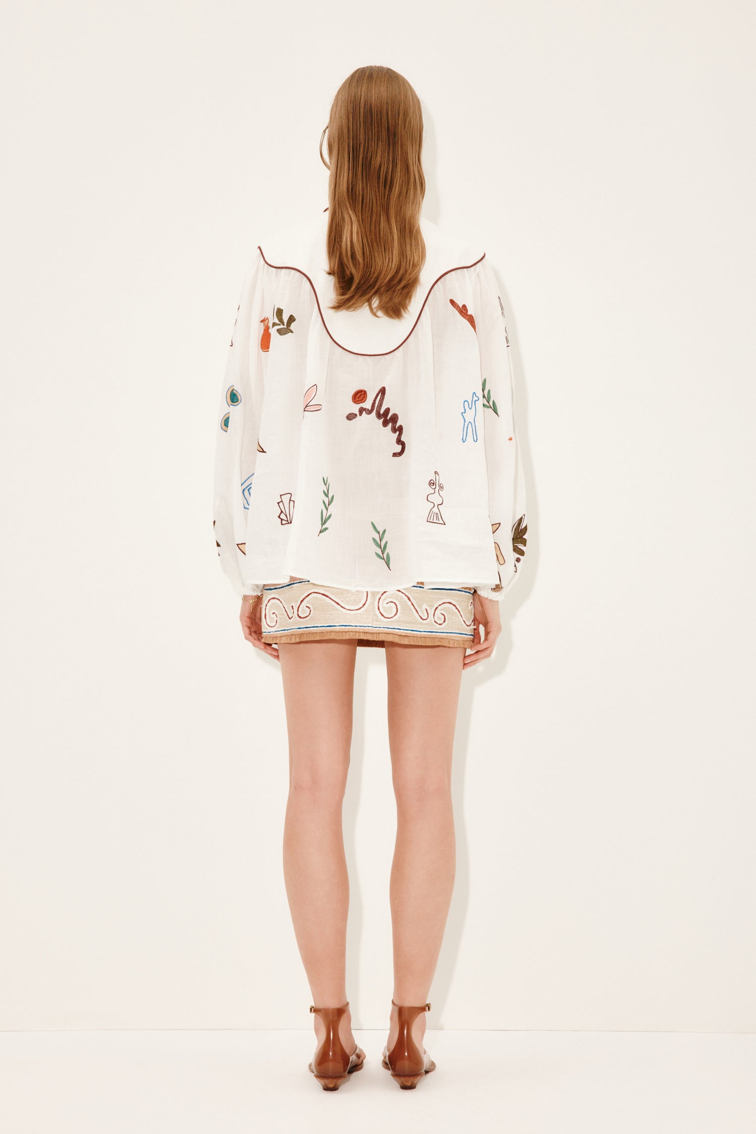 Mina Embroidered Blouse