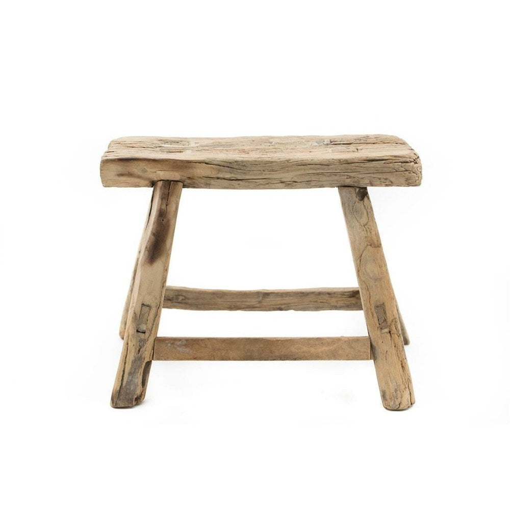 Mini Elm Workers Stool