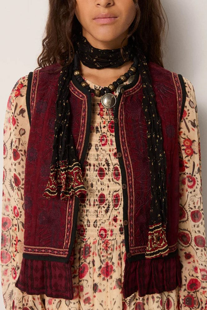 Monet Scarf - Black Coffee