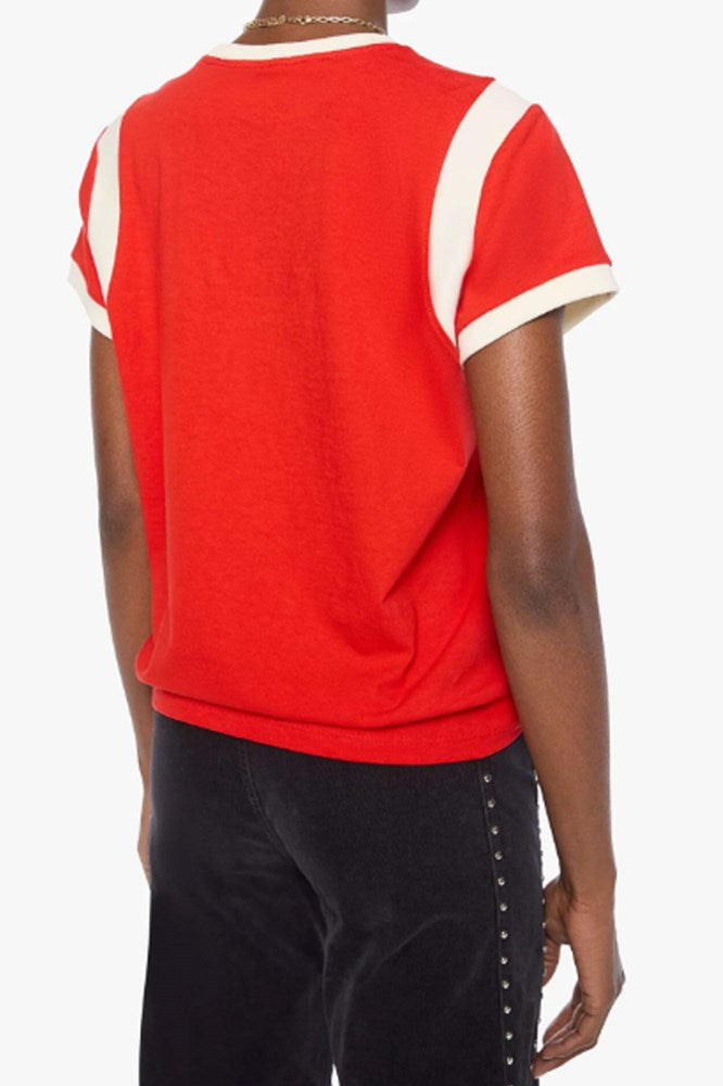 The Boxy Goodie Inset Tee - Mother