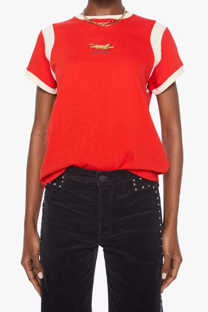The Boxy Goodie Inset Tee - Mother