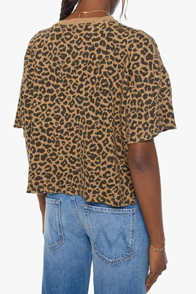 The Boxy Ringer Tee - Leap Year Leopard Print - Mother