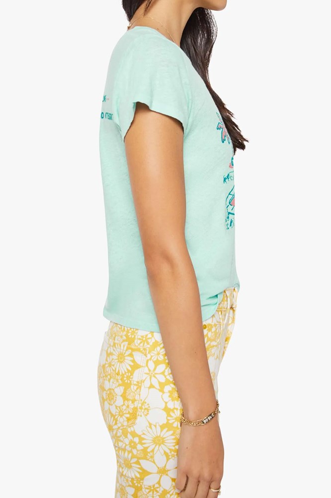 The Lil' Sinful - Lone Palm - Bleached Aqua - Mother