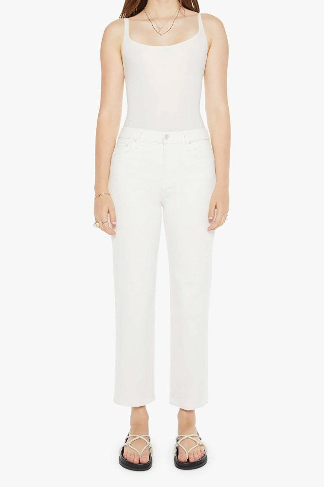 The Rambler Zip Ankle Jean - Cream Puffs