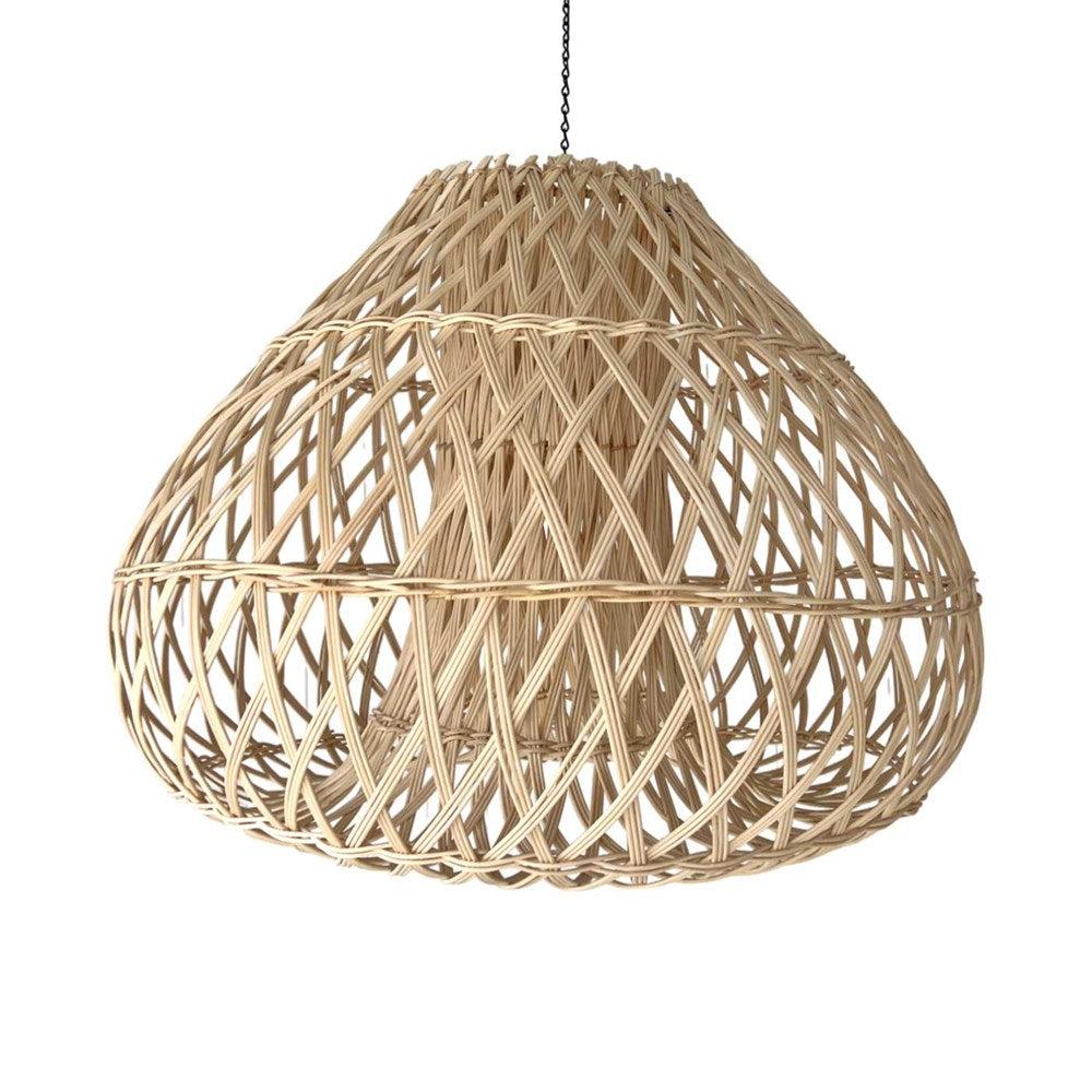 Nalu Rattan Weave Pendant