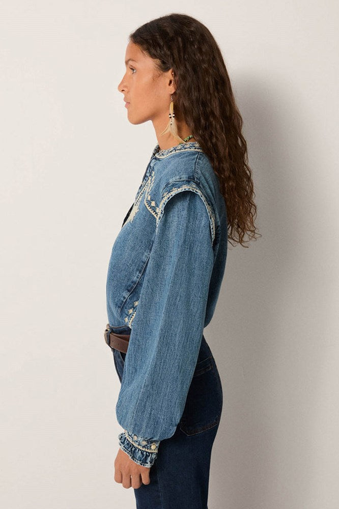 Narciso Blouse - Light Blue