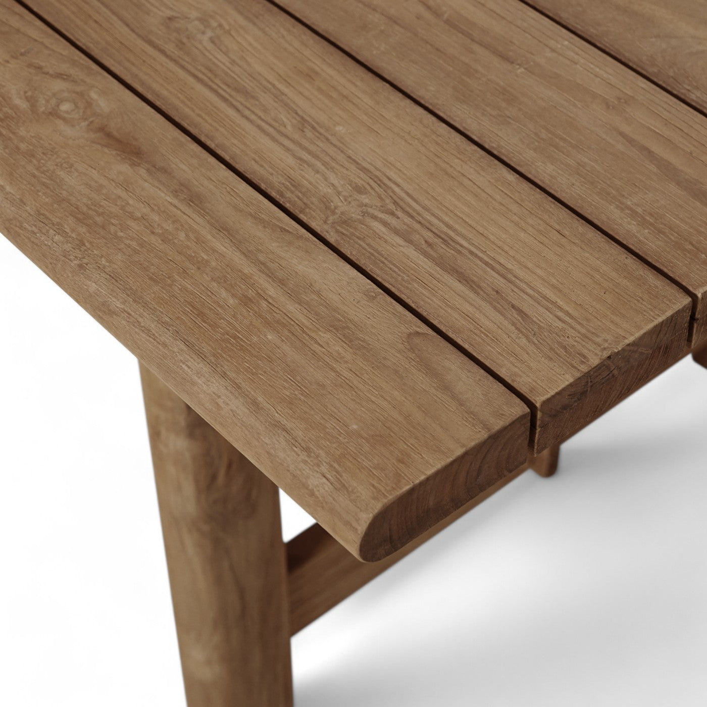 Neve Outdoor Rectangle Teak Dining Table 3m - Seats 8-10