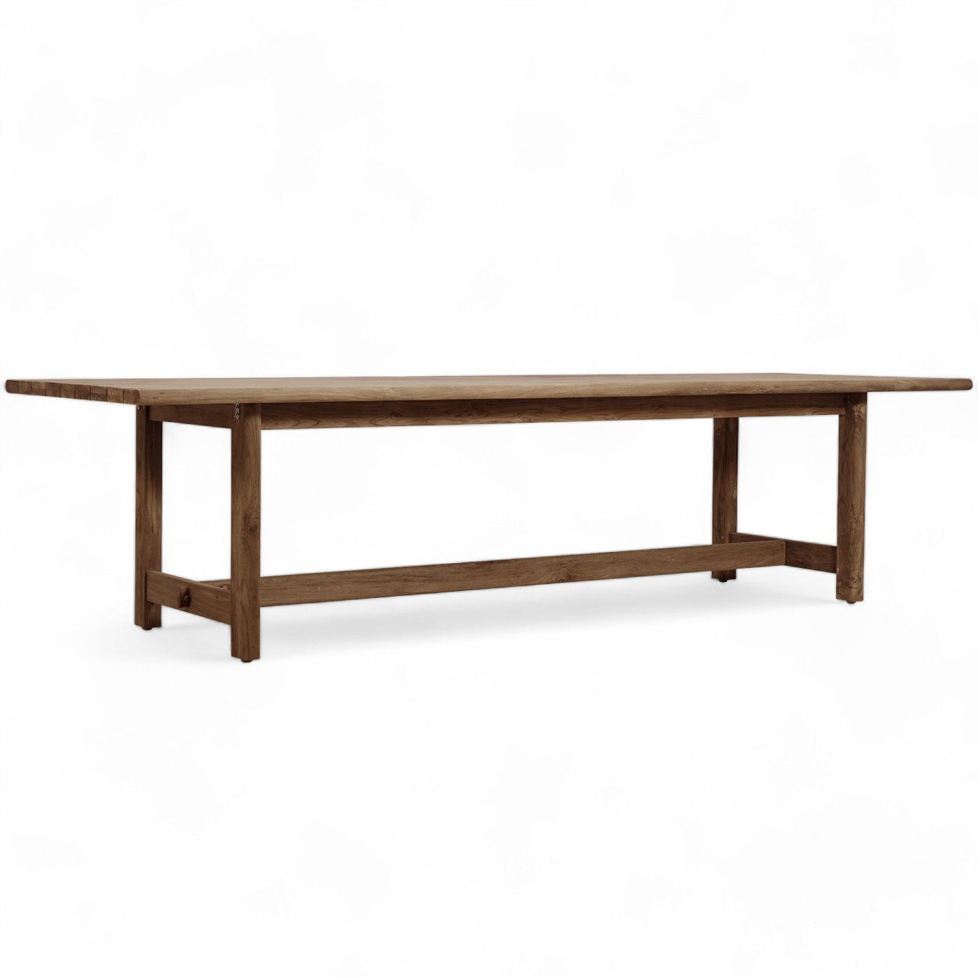 Neve Outdoor Rectangle Teak Dining Table 3m - Seats 8-10