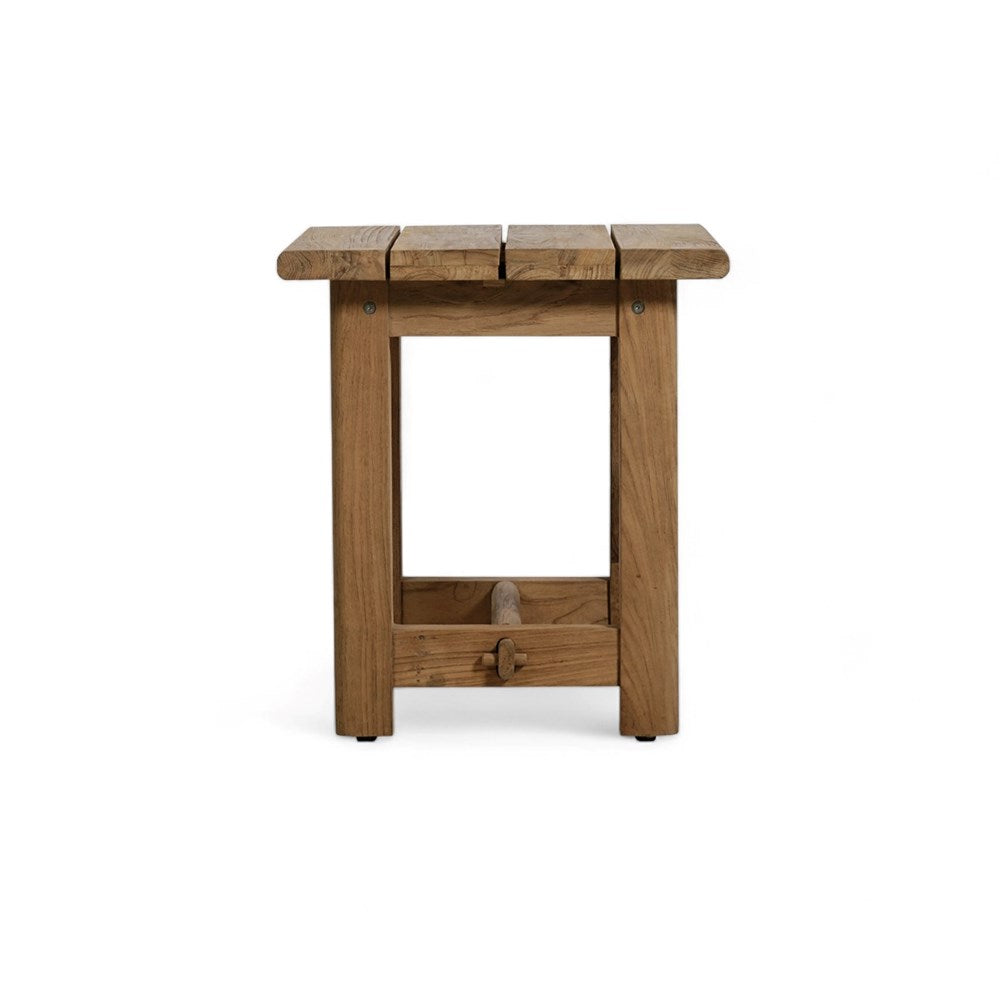 Neve Outdoor Teak Side Table