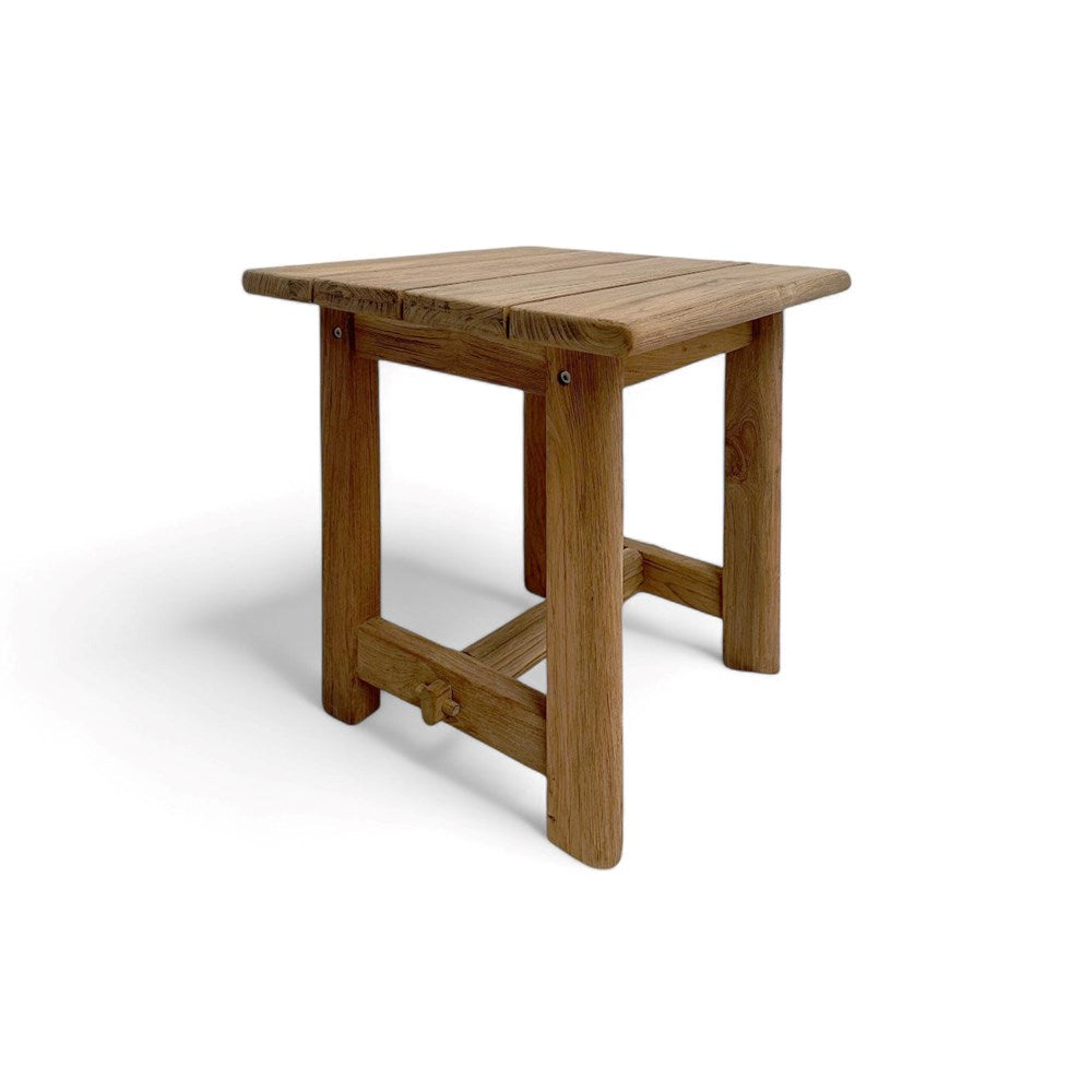 Neve Outdoor Teak Side Table