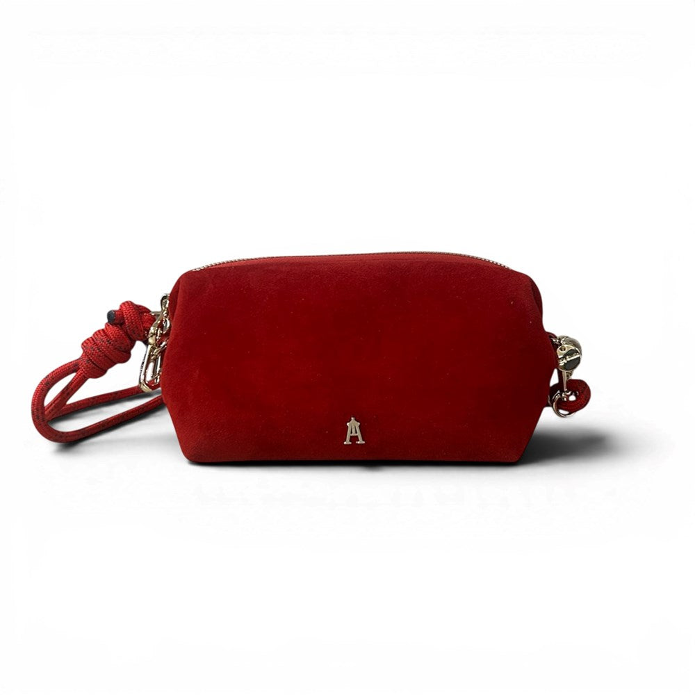 Nuage Pouch - Suede Rouge