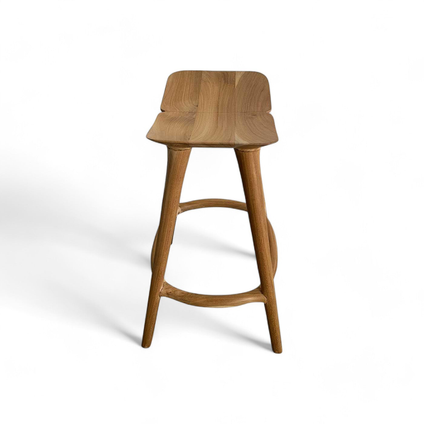 Olsen Natural Teak Bar Stool