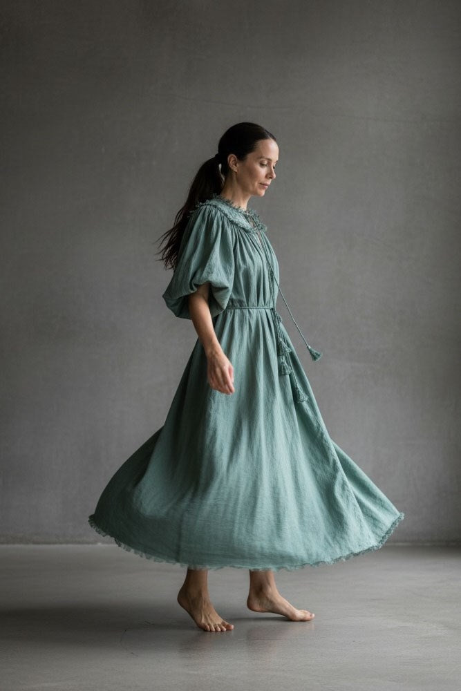 Ophelia Dress - Teal