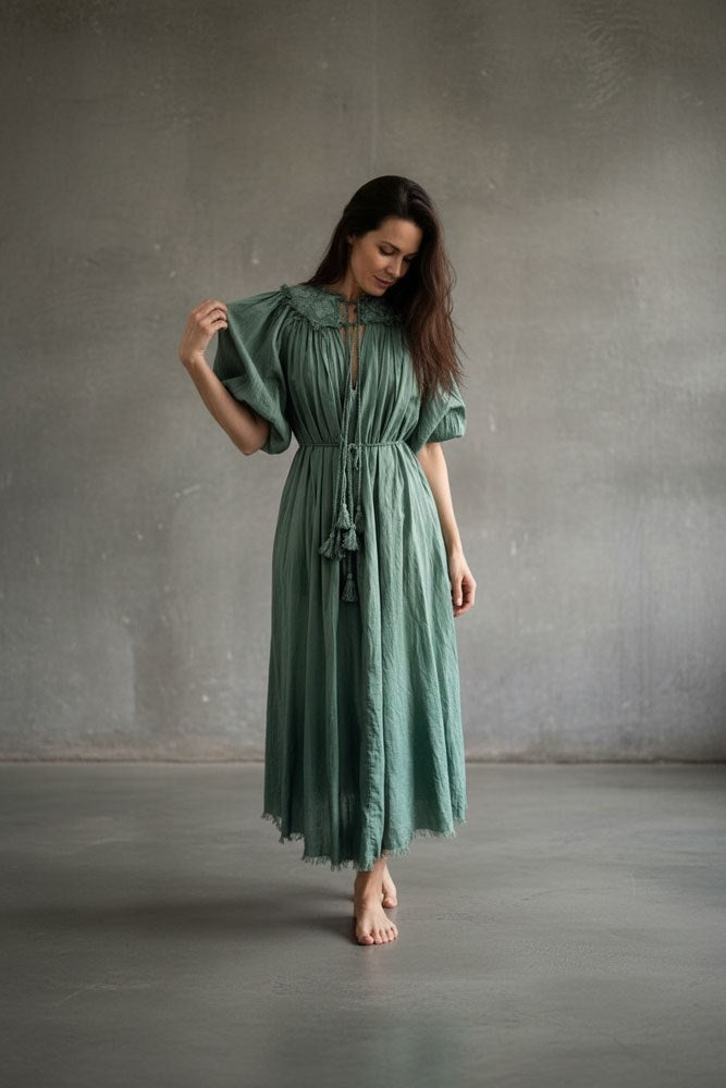 Ophelia Dress - Teal