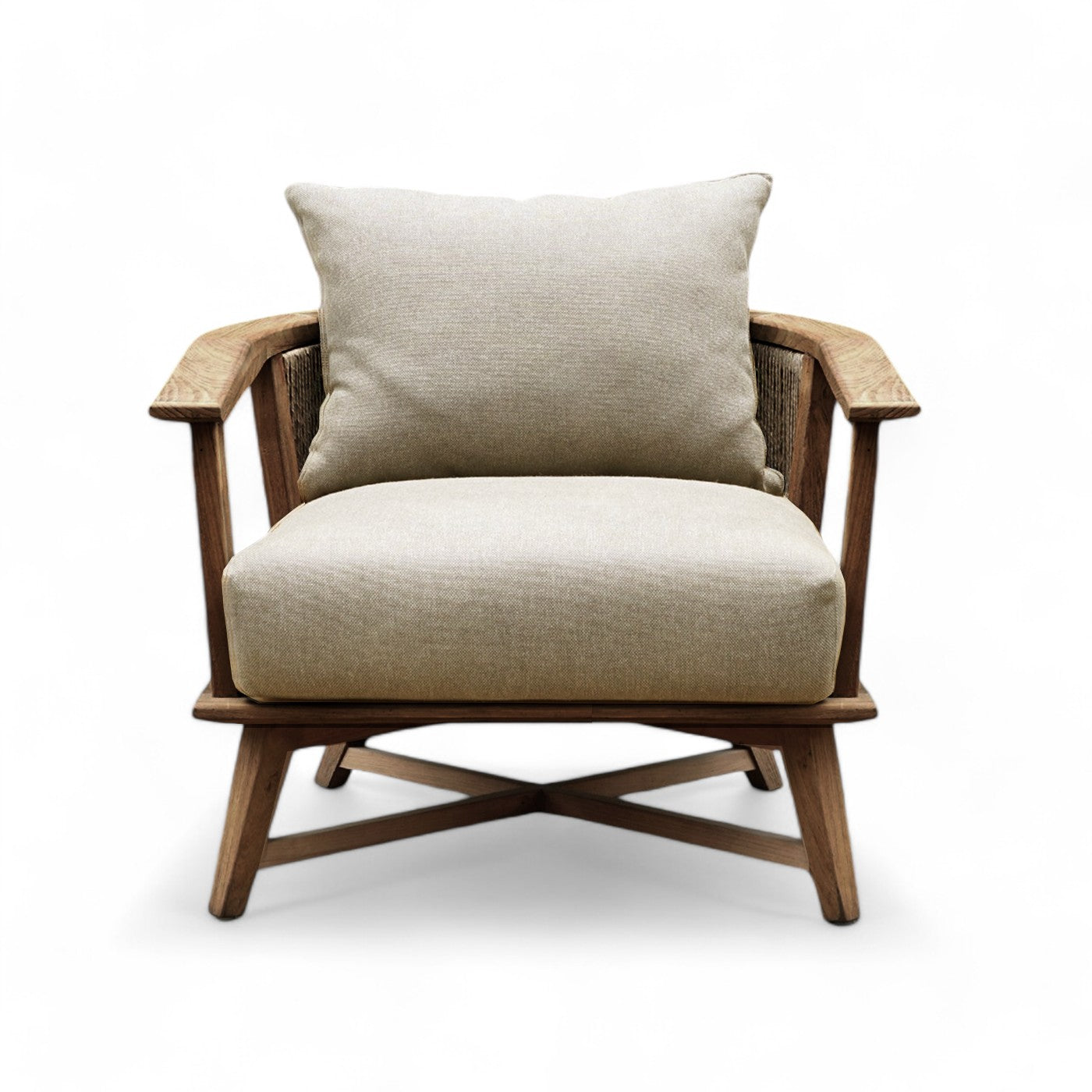 Oscar Outdoor Teak Occasional Chair