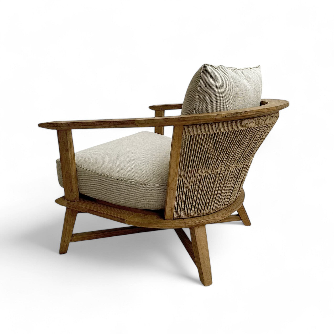 Oscar Outdoor Teak Occasional Chair