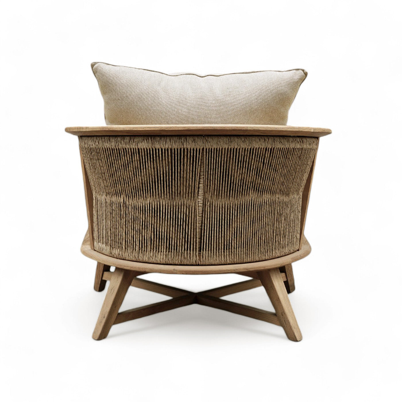 Oscar Outdoor Teak Occasional Chair