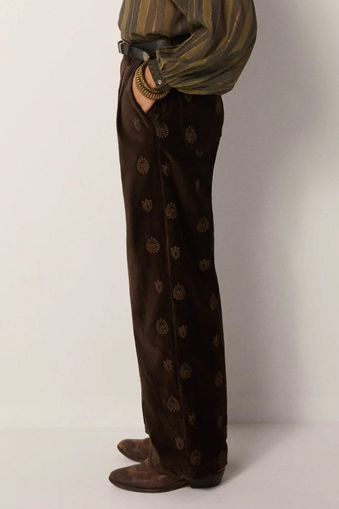 Paco Pant - Velluto Macchiato