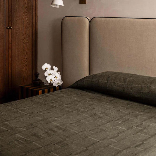 Palermo Olive Bedcover Grand