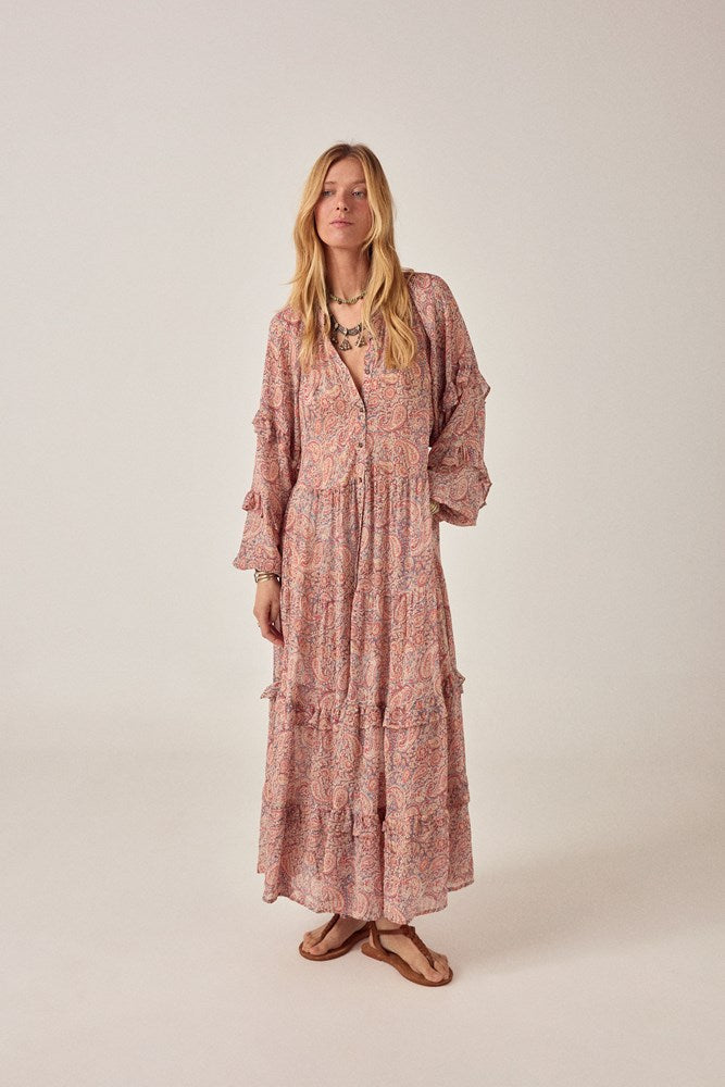 Paquita Srinagar Dress - Wild Dust