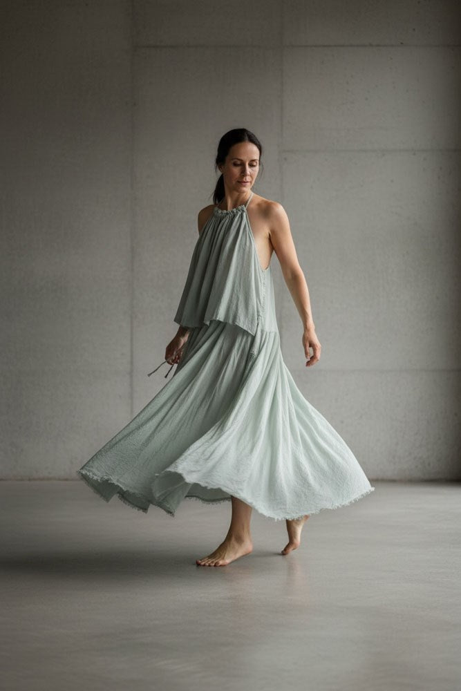 Parosel Skirt - Ice Blue