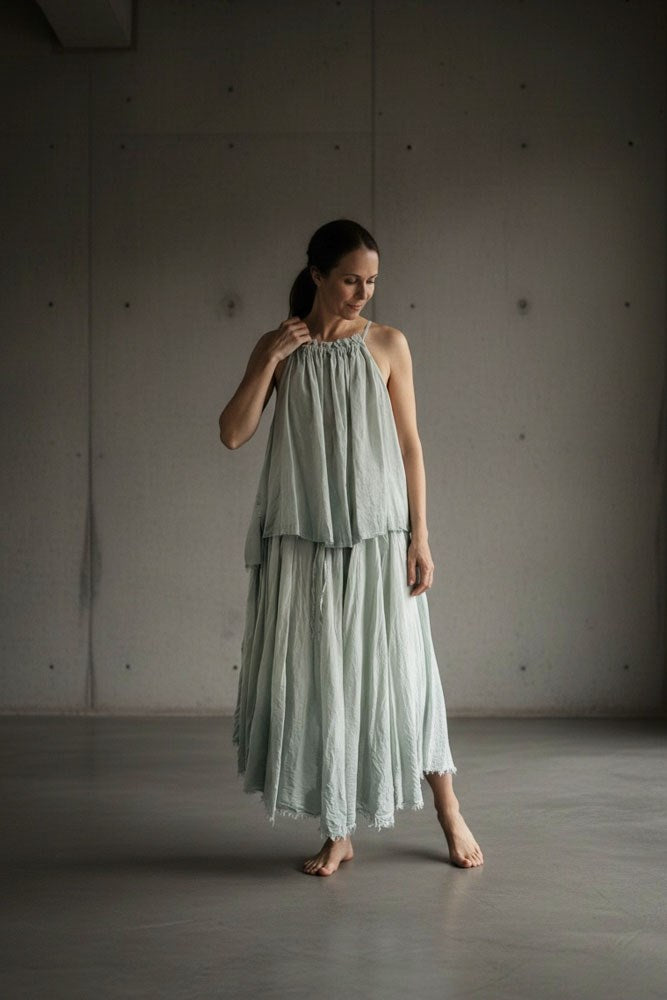 Parosel Skirt - Ice Blue