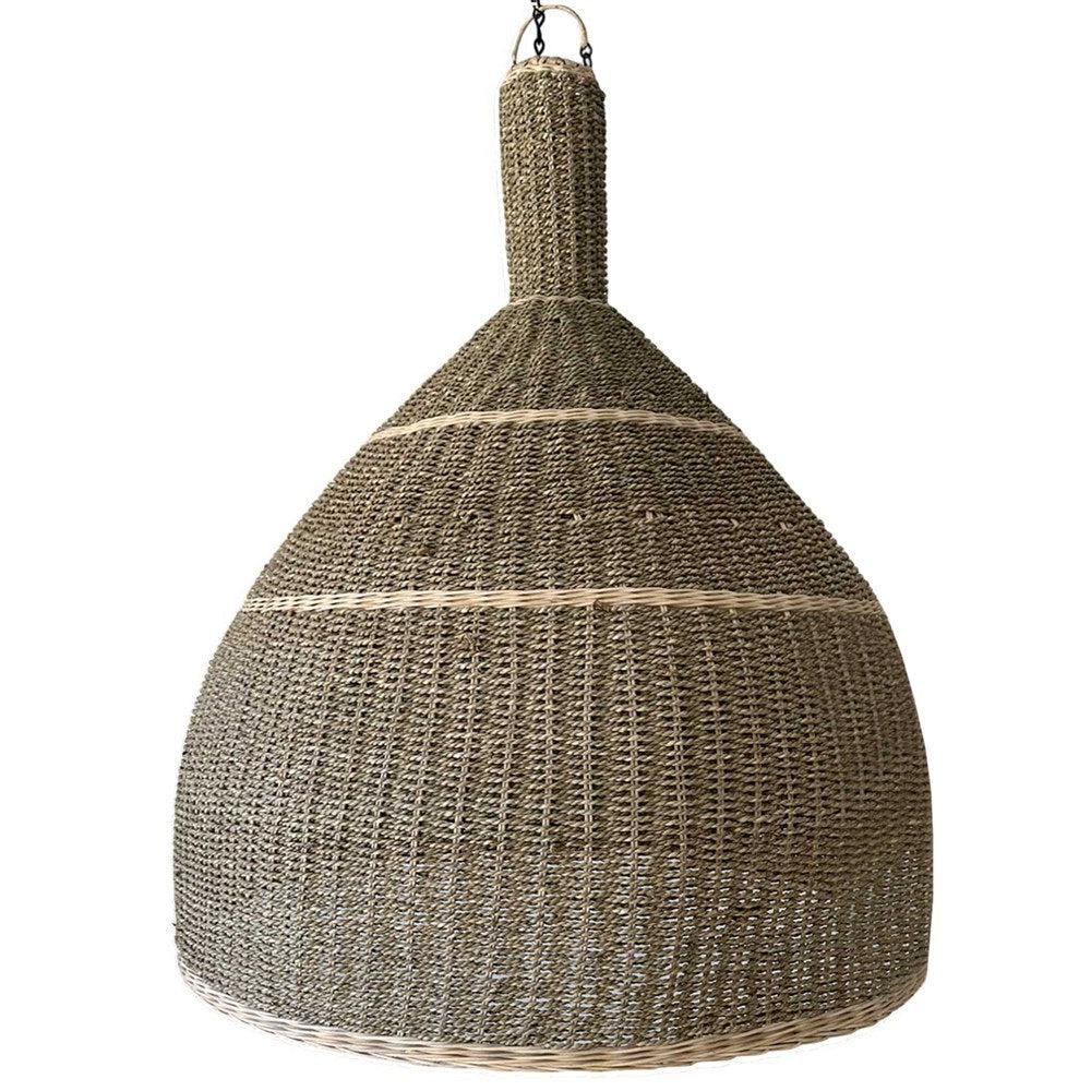 Peru Banana Leaf Weave Pendant Light