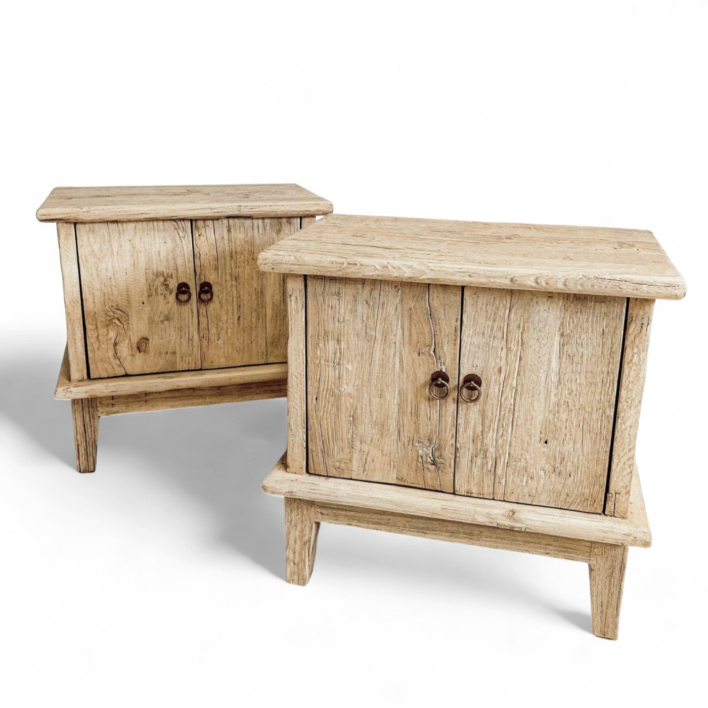 Pilgrim Rustic Elm Bedside Table