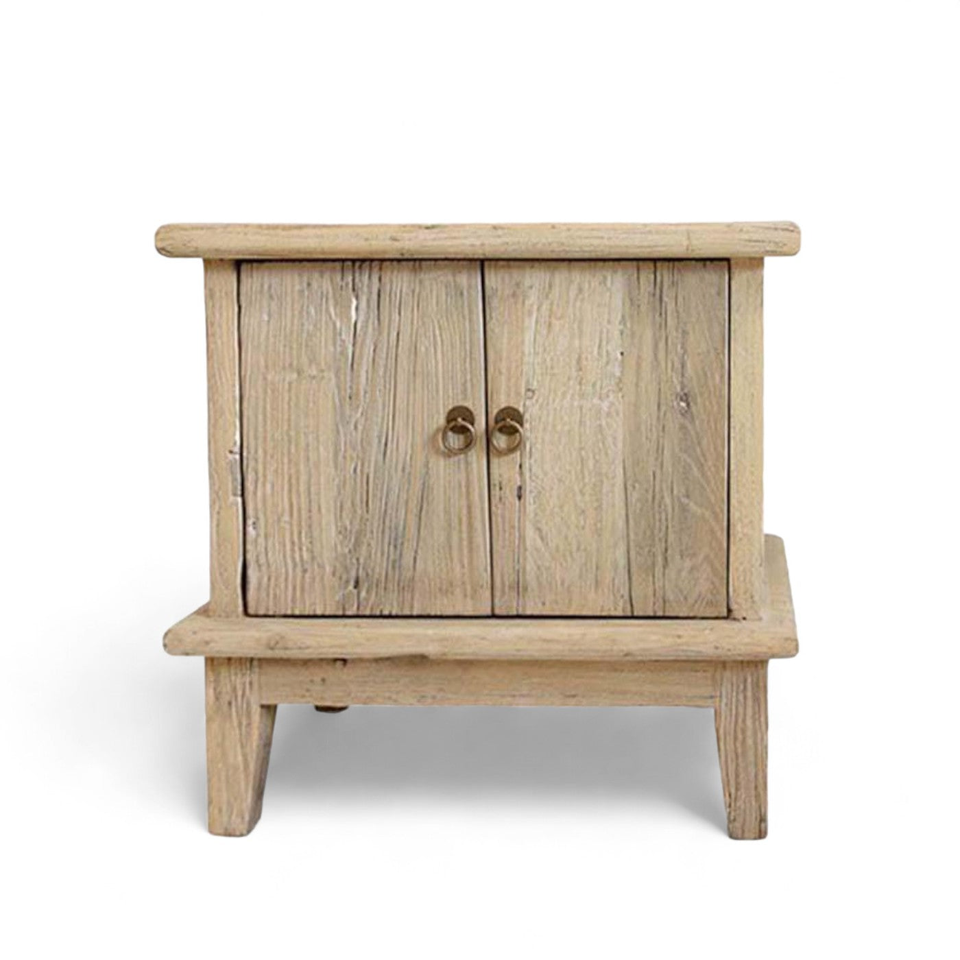 Pilgrim Rustic Elm Bedside Table