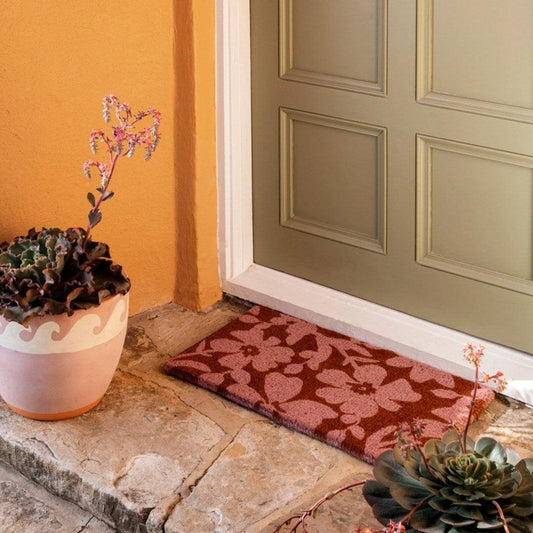 Pink Mallow Door Mat