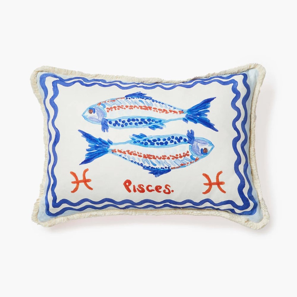 Pisces Zodiac Cushion