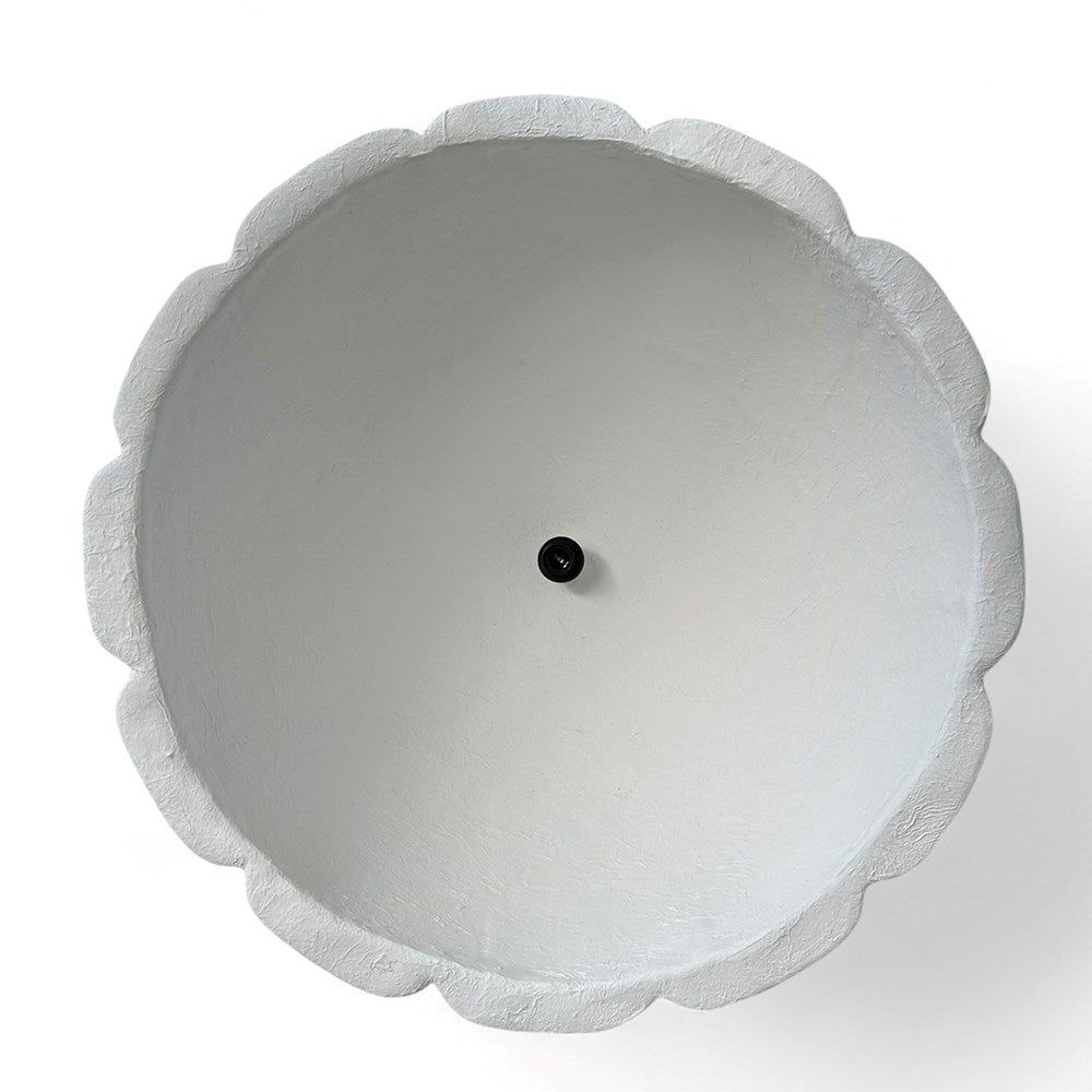 Pivoine White Flower Pendant